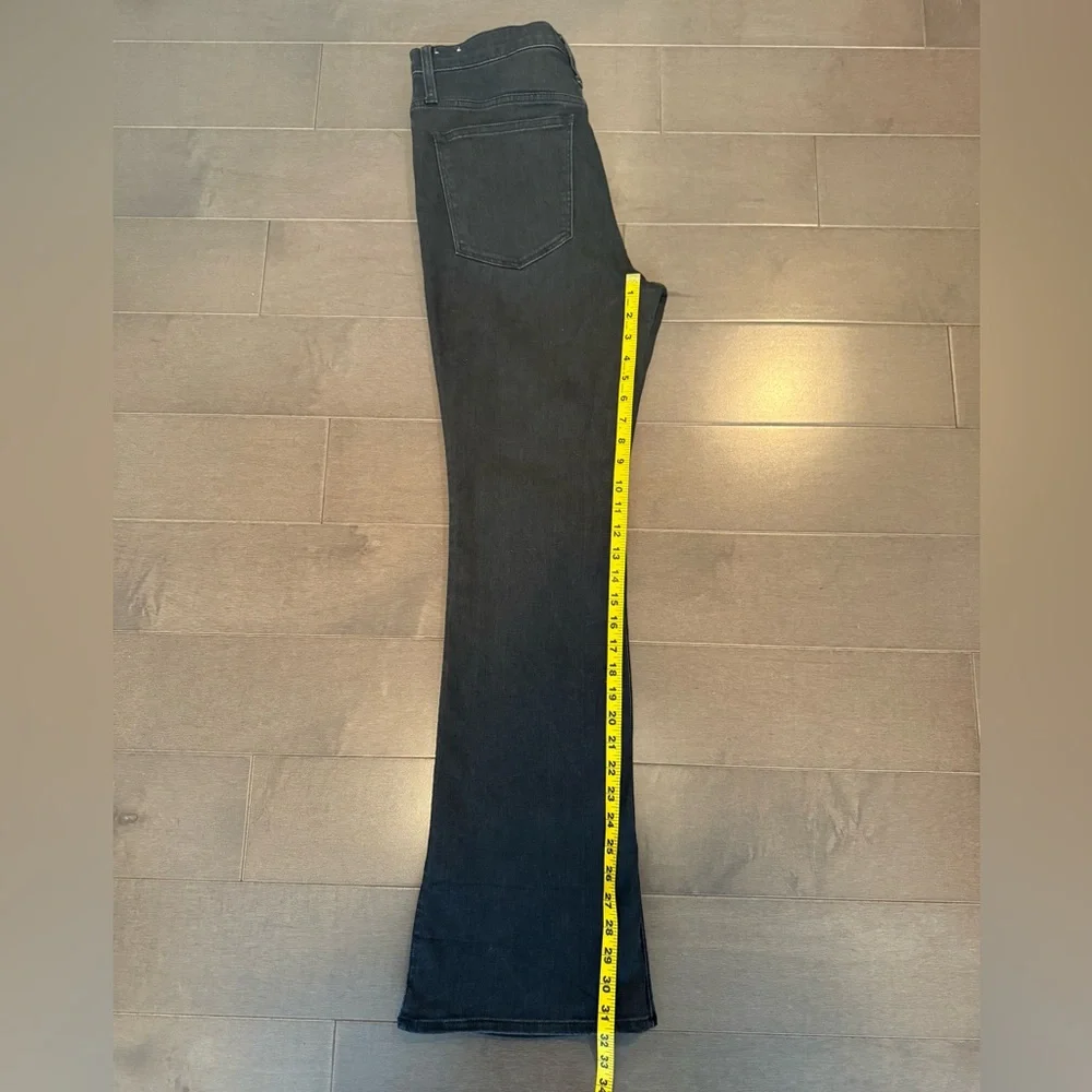 MADEWELL Roadtripper Skinny Flare Black Jeans - Picture 6 of 9